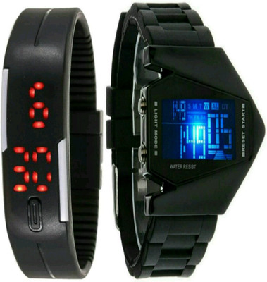 IIK sport combo2 combo black sport watche for men time and date or light alaram look like awsome ..... Watch - For Men
IIK sport combo2 combo black sport watche for men time and date or light alaram look like awsome ..... Watch - For Men