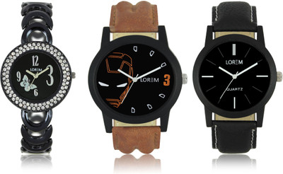 LOREM W06-4-5-201 New Stylish Best Designer Combo Hand Watch - For Men & Women
LOREM W06-4-5-201 New Stylish Best Designer Combo Hand Watch - For Men & Women