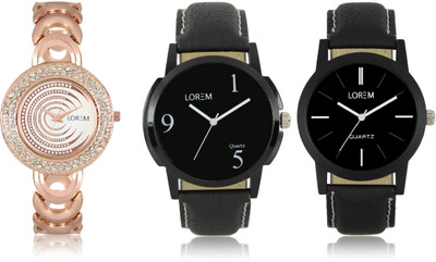 LOREM W06-5-6-202 New Stylish Best Designer Combo Hand Watch - For Men & Women
LOREM W06-5-6-202 New Stylish Best Designer Combo Hand Watch - For Men & Women