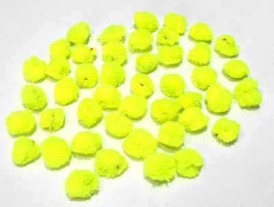 GOELX Pom Pom Balls for Crafts, Decorations, Jewellery Making, Accessories, Bags - Pack Of 50 - Lemon Yellow
GOELX Pom Pom Balls for Crafts, Decorations, Jewellery Making, Accessories, Bags - Pack Of 50 - Lemon Yellow