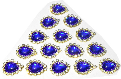 GOELX Patches Colorful Drop Shape Handmade Appliques Rhinestone Embellishments For Decoration, Crafts Ideas, Jewelery Making, Easy to Use Pack of 50 - Peacock Blue
GOELX Patches Colorful Drop Shape Handmade Appliques Rhinestone Embellishments For Decoration, Crafts Ideas, Jewelery Making, Easy to Use Pack of 50 - Peacock Blue