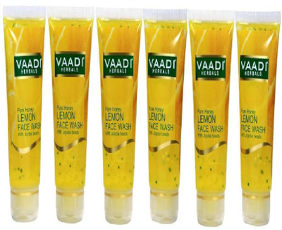 Vaadi Herbals Honey Lemon Face Wash with Jojoba Beads (60g x 6) Face Wash (60 g) Face Wash(60 g)
Vaadi Herbals Honey Lemon Face Wash with Jojoba Beads (60g x 6) Face Wash (60 g) Face Wash(60 g)