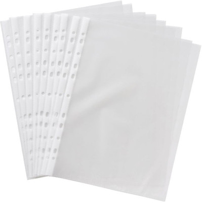 AmazingHind Polypropylene Clear Sheet Protector, Transparent Protector Sheet(Set Of 25, White)
AmazingHind Polypropylene Clear Sheet Protector, Transparent Protector Sheet(Set Of 25, White)