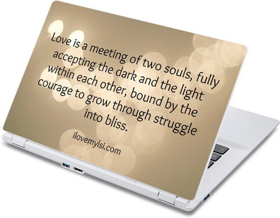 ezyPRNT Love Defenition Motivation Quote (13 to 13.9 inch) Vinyl Laptop Decal 13