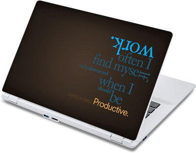 ezyPRNT Motivation Quote e2 (13 to 13.9 inch) Vinyl Laptop Decal 13