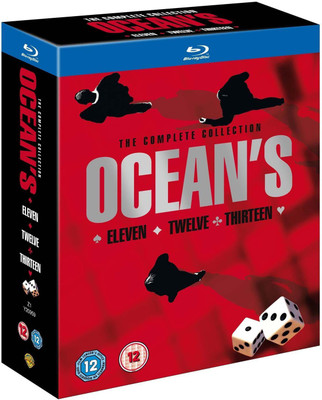 Ocean's Trilogy: Ocean's Eleven+ Ocean's Twelve + Ocean's Thirteen (3-Disc Box Set)(Blu-ray English)