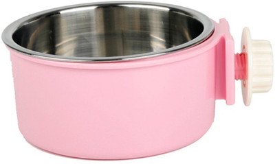 Pets Empire Stainless Steel Dog Bowl Removable Hanging Food Water Pets Cage Coop Cup Large Cat Puppy Birds Food Bowl with Bolt Holder Size Medium- 1 Piece Color May Vary Round Plastic, Stainless Steel Pet Bottle(250 ml Pink)
Pets Empire Stainless Steel Dog Bowl Removable Hanging Food Water Pets Cage Coop Cup Large Cat Puppy Birds Food Bowl with Bolt Holder Size Medium- 1 Piece Color May Vary Round Plastic, Stainless Steel Pet Bottle(250 ml Pink)