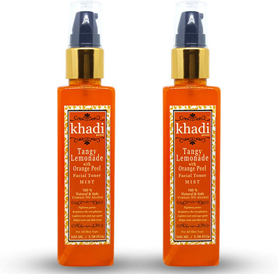 Khadi Global Tangy Lemonade with Orange Peel Facial Mist Toner For Oil Control Contain No Alcohal 100% Natural & Safe 200ml.(200 ml)
Khadi Global Tangy Lemonade with Orange Peel Facial Mist Toner For Oil Control Contain No Alcohal 100% Natural & Safe 200ml.(200 ml)