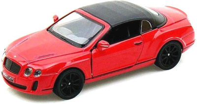 Kinsmart 1/38 Scale 2010 Bentley Continental Supersports Convertible, Diecast Model Toy Car - Red(Red)
Kinsmart 1/38 Scale 2010 Bentley Continental Supersports Convertible, Diecast Model Toy Car - Red(Red)