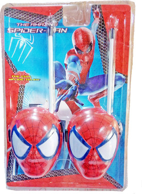 TALKING GANESHA 2 Player Spiderman Walkie Talkie Phone Toy For Little Spy Kids