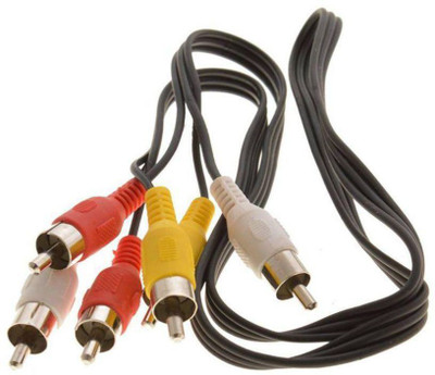 FOX MICRO RCA Cable Audio cable 30FT/5M M/Audio/Video Cable Gold Plated - Audio Video RCA Stereo Cable 15FT-(COLOR MAY VERY) RCA Audio Video Cable(Black)
FOX MICRO RCA Cable Audio cable 30FT/5M M/Audio/Video Cable Gold Plated - Audio Video RCA Stereo Cable 15FT-(COLOR MAY VERY) RCA Audio Video Cable(Black)
