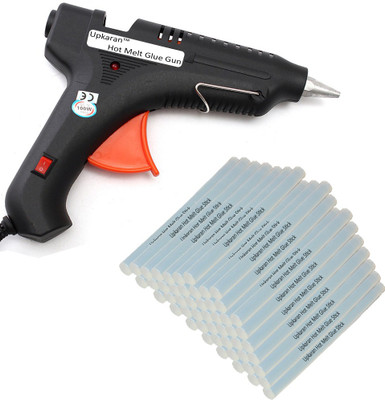 Upkaran 100W Professional Hot Melt Electronic Glue Gun combo kit 100 Watt With 50 Glue Sticks For Quick Repairs Standard Temperature Corded Glue Gun(11 mm)
Upkaran 100W Professional Hot Melt Electronic Glue Gun combo kit 100 Watt With 50 Glue Sticks For Quick Repairs Standard Temperature Corded Glue Gun(11 mm)