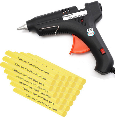 Upkaran 100 Watt High Quality Leak Proof Electronic Glue gun GG100W (Made in Taiwan) with 25 Hot Glue Sticks Standard Temperature Corded Glue Gun(11 mm)
Upkaran 100 Watt High Quality Leak Proof Electronic Glue gun GG100W (Made in Taiwan) with 25 Hot Glue Sticks Standard Temperature Corded Glue Gun(11 mm)