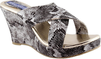 SHOFIEE Women SILVER Wedges