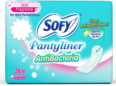 Sofy Bacteria Panty Liner - 72 Pieces(Set of 2) Pantyliner(Pack of 72)