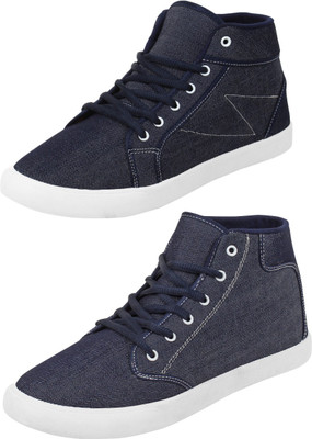 Aero 02 Pair Combo Canvas Sneakers For Men(Blue, Blue
Aero 02 Pair Combo Canvas Sneakers For Men(Blue, Blue