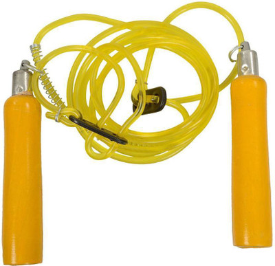 R&C Skipping roap Freestyle Skipping Rope(Yellow, Pack of 1)