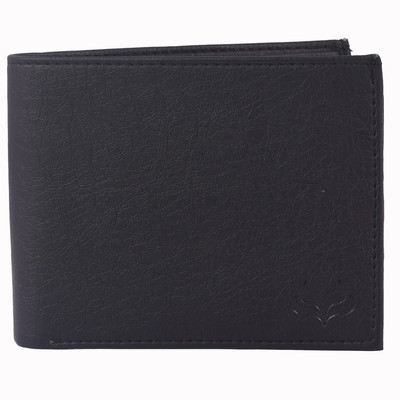 Dyana Core Men Black Artificial Leather Wallet(7 Card Slots)