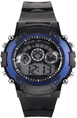 vbenterprise MULTICOLOR BLUE DIGITAL WATCH Watch - For Boys