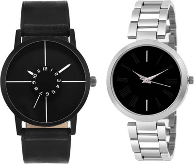Rage Enterprise New Stylish Couple Black Silver Boys & Girls Watch - For Men & Women
Rage Enterprise New Stylish Couple Black Silver Boys & Girls Watch - For Men & Women
