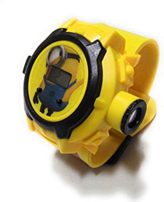 Mettle Despicable ME3 Kids Projector Watch MT-KDW-1701-DME3 Watch - For Boys & Girls
Mettle Despicable ME3 Kids Projector Watch MT-KDW-1701-DME3 Watch - For Boys & Girls