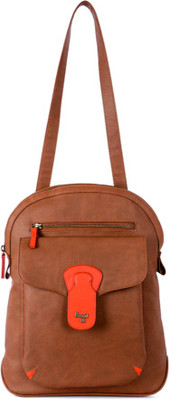 Baggit L RAYNE Y G SILICON TAN (TAN) M 5 L Backpack(Tan)