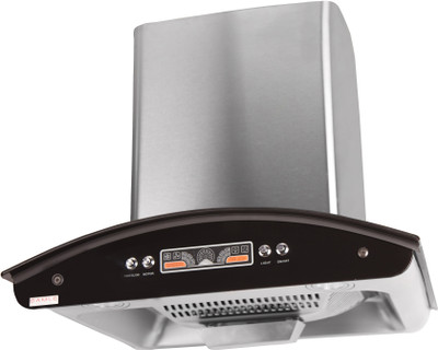 Gamle Emily 90 OC Wall Mounted Chimney(Black, Silver 1100 CMH)
