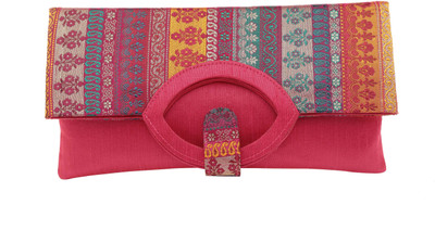 Sunbeams Party Pink Clutch