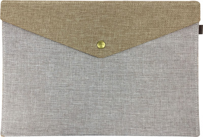 Bag of Small Things Fabric A4(Set Of 1, Brown)