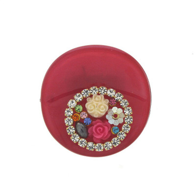 Anuradha Art Jewellery Clutcher Hair Claw(Pink)