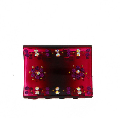 Anuradha Art Jewellery Clutcher Hair Claw(Pink)