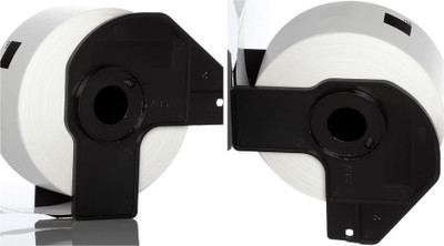 Dubaria DK11201 White Paper With Spool Holder (29MM X 90MM) 400 Die Cut Labels For Use In Brother QL-570, QL-580N, QL-700, QL-720NW Printers Pack Of 2 Single Color Ink Toner(Black)
Dubaria DK11201 White Paper With Spool Holder (29MM X 90MM) 400 Die Cut Labels For Use In Brother QL-570, QL-580N, QL-700, QL-720NW Printers Pack Of 2 Single Color Ink Toner(Black)