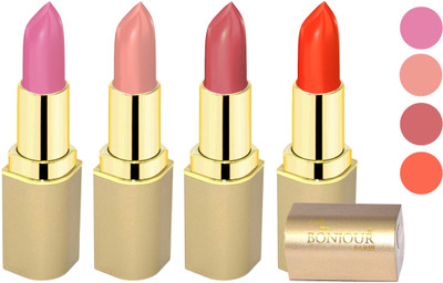 Bonjour Paris Soft Creame Matte Lipstick(New Pink-Light Nude-Nude-Dark Orange, 16.8 g)
Bonjour Paris Soft Creame Matte Lipstick(New Pink-Light Nude-Nude-Dark Orange, 16.8 g)