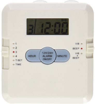OVO 4 Alarm Pill Box w/ Vibration Reminder 4 Alarm Pill Box w/ Vibration Reminder Digital Pill Box and Organizer(White)
OVO 4 Alarm Pill Box w/ Vibration Reminder 4 Alarm Pill Box w/ Vibration Reminder Digital Pill Box and Organizer(White)