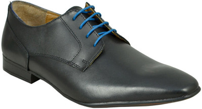 Allen Cooper Lace Up For Men(Black