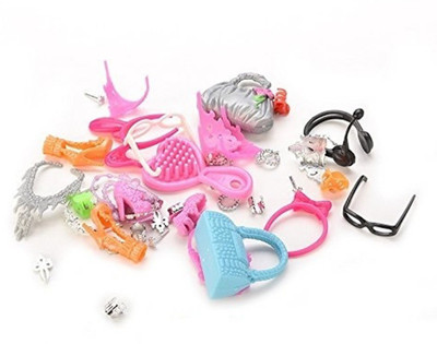 P s retail Doll Accessories Compatible With Barbie Doll Toy Accessory(Perfect fit for Barbie Doll and other 28cm - 30cm Doll (11 to 12 inch). Fits With Barbie Doll / Kurhn Doll/ FR Doll / Vintage Dolls. Multicolor)
P s retail Doll Accessories Compatible With Barbie Doll Toy Accessory(Perfect fit for Barbie Doll and other 28cm - 30cm Doll (11 to 12 inch). Fits With Barbie Doll / Kurhn Doll/ FR Doll / Vintage Dolls. Multicolor)