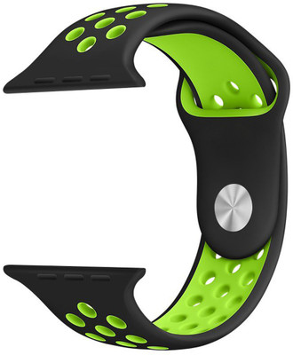 SPN Sport Straps Wristband Bracelet for 42 mm Apple Watch Series 3 , Series 2 , Series 1 , Nike+ 22 mm Silicone Watch Strap(Black, Green)
SPN Sport Straps Wristband Bracelet for 42 mm Apple Watch Series 3 , Series 2 , Series 1 , Nike+ 22 mm Silicone Watch Strap(Black, Green)