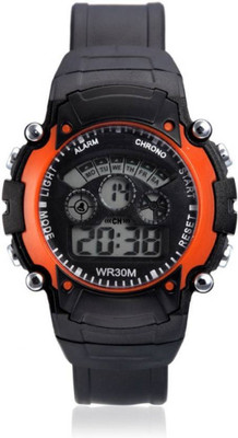TESLO Sport Digital Round Dial Sport Style Trendy Rubber Streap ORANGE Color Digital System Watch For Boys And Childrens And Men Digital Round Black Dial Sport Style Trendy Black Rubber Strap DIgital System Watch - For Boys
TESLO Sport Digital Round Dial Sport Style Trendy Rubber Streap ORANGE Color Digital System Watch For Boys And Childrens And Men Digital Round Black Dial Sport Style Trendy Black Rubber Strap DIgital System Watch - For Boys