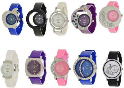 AR Sales 10 pc Designer Watch - For Women