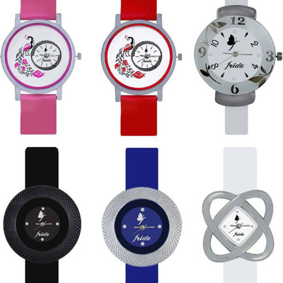 Naksh Fashion FRI-250 Designer Stylish Watch combo With Fancy Dial And Belt Watch - For Women
Naksh Fashion FRI-250 Designer Stylish Watch combo With Fancy Dial And Belt Watch - For Women