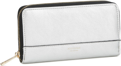 Accessorize Casual Silver Clutch