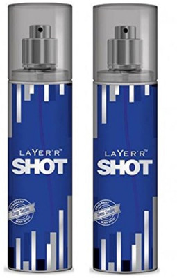 Layerr Shot Deep Desire Perfume Body Spray Pack of 2 Combo (135ML each) Perfume Body Spray - For Men(270 ml, Pack of 2)
Layerr Shot Deep Desire Perfume Body Spray Pack of 2 Combo (135ML each) Perfume Body Spray - For Men(270 ml, Pack of 2)