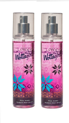 Layerr Wottagirl Pink Angel Perfume Body Spray Pack of 2 Combo (135ML each) Perfume Body Spray - For Women(270 ml, Pack of 2)
Layerr Wottagirl Pink Angel Perfume Body Spray Pack of 2 Combo (135ML each) Perfume Body Spray - For Women(270 ml, Pack of 2)