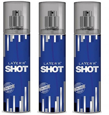 Layerr Shot Deep Desire Perfume Body Spray Pack of 3 Combo (135ML each) Perfume Body Spray - For Men(405 ml, Pack of 3)
Layerr Shot Deep Desire Perfume Body Spray Pack of 3 Combo (135ML each) Perfume Body Spray - For Men(405 ml, Pack of 3)