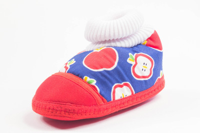 Ole Baby Boys & Girls Slip on Casual Boots(Red