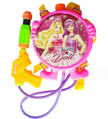 Majik Pichkari for Holi Boys and Girls With Water Tank And Gun(Pink)