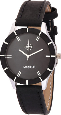 MagicTail MagicTail005 MagicTail Black Dial Watch For Girls Watch - For Girls