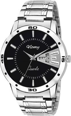 VIOMY DD9005 CLASSY + ROYAL LOOK BLACK DIAL WITH DAY & DATE SERIES WATCH Watch - For Men
VIOMY DD9005 CLASSY + ROYAL LOOK BLACK DIAL WITH DAY & DATE SERIES WATCH Watch - For Men