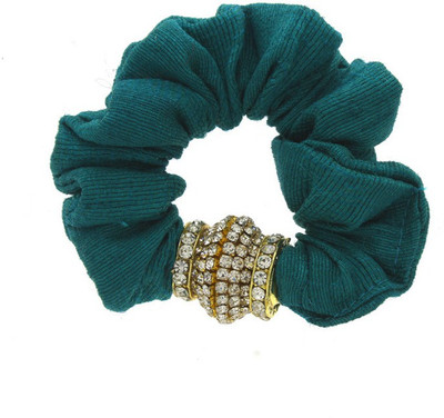 Anuradha Art Jewellery Rubber Band Rubber Band(Green)