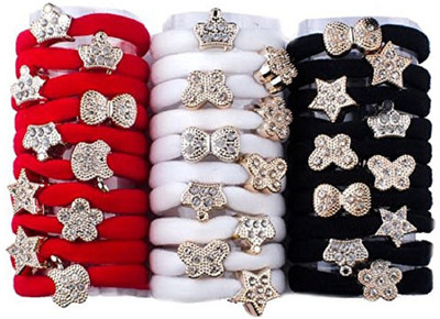 Confidence Fancy Rubber Band Hair Bands For Braids, Ponytails And Different Hair Styles Rubber Band(Red, White, Black)
Confidence Fancy Rubber Band Hair Bands For Braids, Ponytails And Different Hair Styles Rubber Band(Red, White, Black)